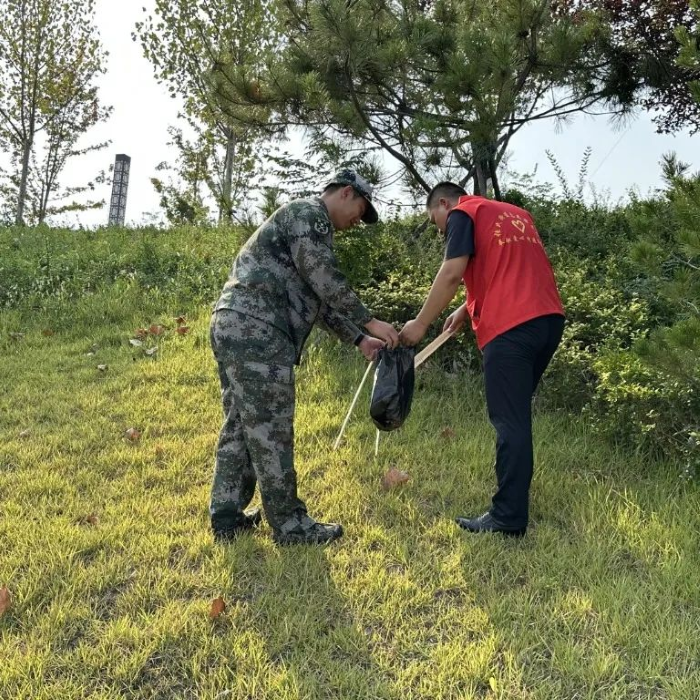 潍坊寒亭：巡河护河公益服务活动 助力生态文明建设