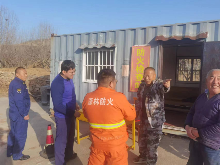 山东临朐：强化防火工作监管 保障街道森林安全