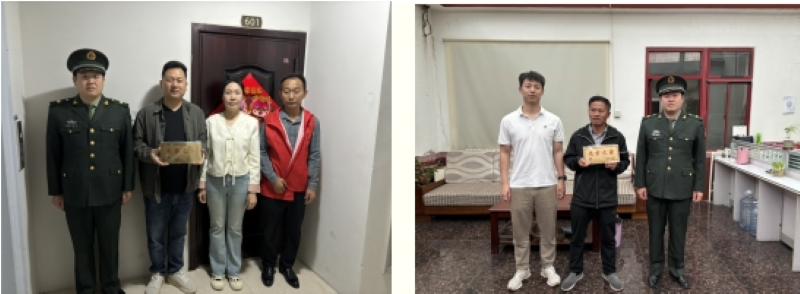 潍坊寒亭：尊崇军人荣誉 上门赠予“光荣之家”牌匾