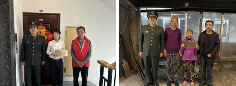 潍坊寒亭：尊崇军人荣誉 上门赠予“光荣之家”牌匾