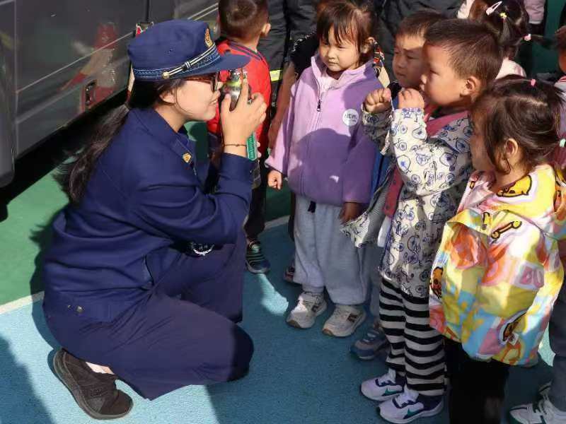 枣庄山亭区消防宣传进校园 筑牢校园安全防线