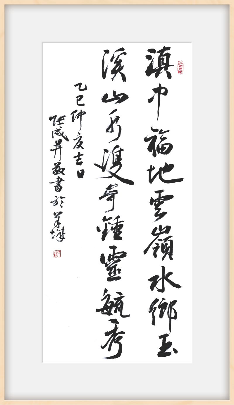 墨舞山河家国情——张成生书法作品展在云南玉溪开展