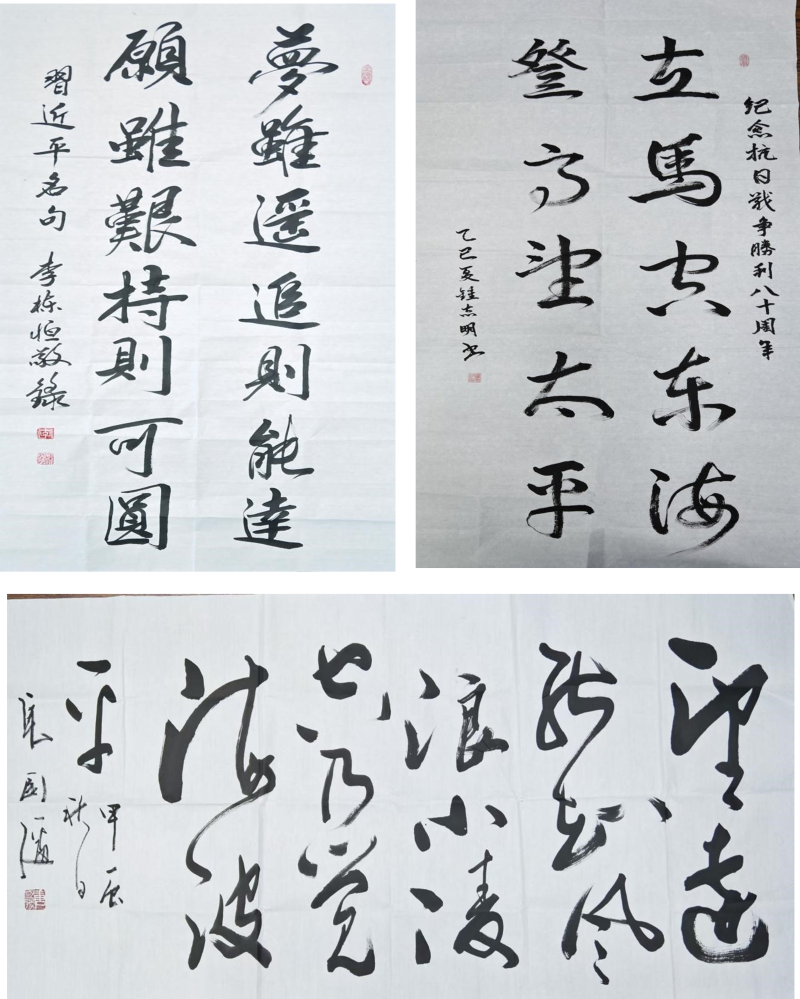 纪念中国人民抗日战争暨世界反法西斯战争胜利80周年书画笔会在京举行