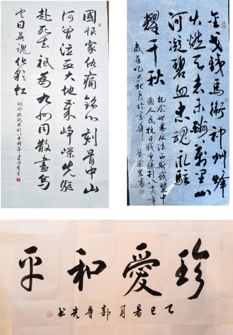 纪念中国人民抗日战争暨世界反法西斯战争胜利80周年书画笔会在京举行