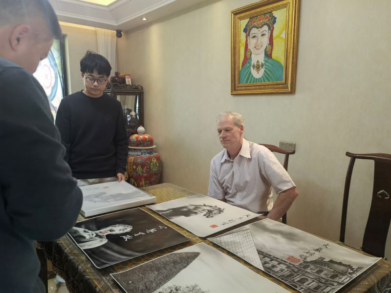 佛濤先生与斯蒂文·洛克菲勒的文化互鉴实践录