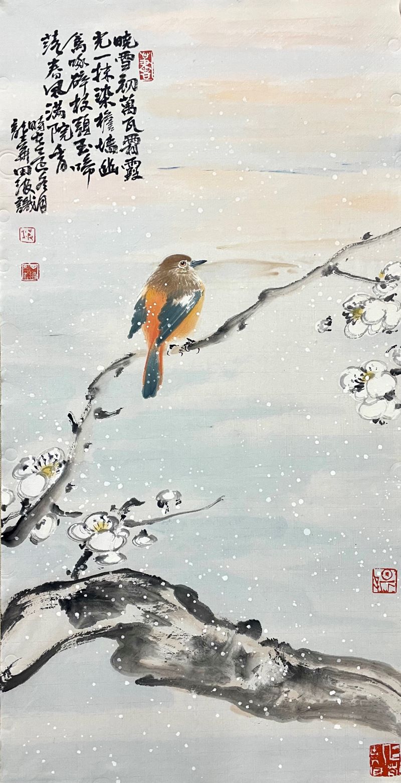 重建联结：田波花鸟画中的生态治愈与精神栖居（刘俊坡）